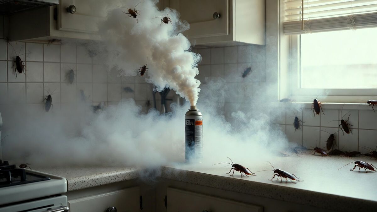 Fumigène anti-cafards : une solution qui aggrave souvent le problème